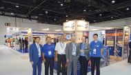 Officials from Sasol  at the Annual Technical Conference & Exhibition (ATCE) in Dubai.