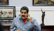 Colombia’s Defense Ministry said the plane flying from Madrid to Bogota was briefly approached by a Venezuelan military plane, resulting in diplomatic conversations and Venezuelan President Nicolas Maduro ordering an investigation. (AFP file photo / VENEZ