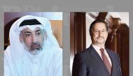 Abdulla bin Fahad bin Ghorab Al Marri, Chairman of QFB (left) and Ziad Makkawi, CEO of QFB. 
