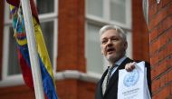 WikiLeaks founder Julian Assange has been at the Ecuadoran embassy in London since 2012, having taken refuge to avoid being sent to Sweden where he faces a rape allegation that he denies (AFP Photo/Ben Stansall).