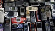 A collection of mobile phones made by Nokia is pictured in this file photo illustration May 8, 2012. (REUTERS / Kacper Pempel) 