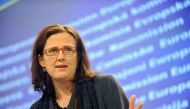 EU Trade Commissioner Cecilia Malmstrom 