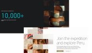 Snapshots of GlobalXplorer homepage. 