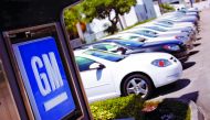 Chevrolet cars are seen at a GM dealership in Miami.