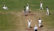 Australia's players appeal for LBW. (Reuters/Danish Siddiqui)