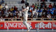 India's Lokesh Rahul evades a bouncer. (Reuters/Adnan Abidi)
