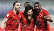Lekhwiya players celebrate a goal during their AFC Champions League (ACL) campaign in this file picture. 