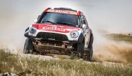 Poland's Jakub Przygonski was the stage winner of leg 2 in Qatar with his Mini All4 Racing.
