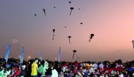 People gather at the closing ceremony of the Festival yesterday. Pic: Kammutty VP / The Peninsula