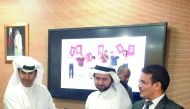 From Left: Dr Khalifa Al Khalifa, Dr Mohammed Talfat, and Dr Ayman Al Deeb. 