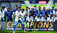 Indian team celebrates after winning the 2013 ICC Champions Trophy in at Edgbaston in this June 23, 2013 file photo. A court-appointed panel of administrators asked the BCCI to pick the squad for the upcoming 2017 Champions Trophy tournament which will be