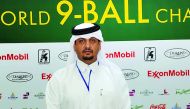 Qatar Billiards and Snooker's Federation (QBSF) President Mubarak Al Khayareen