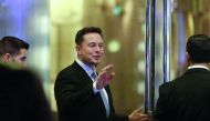 Elon Musk, the co-founder and CEO of Electric carmaker Tesla, during a ceremony in Dubai. Tesla founder and technology luminary Elon Musk has said that he would quit President Donald Trump's business advisory council if Washington pulls out of the Paris c