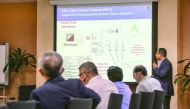 Researchers during workshop.