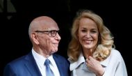 Rupert Murdoch and his wife Jerry Hall (Reuters)