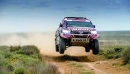 Nasser Saleh Al Attiyah will be hoping to extend his FIA World Cup lead in Spain.