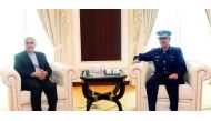 Director-General of Public Security, Major General Saad bin Jassim Al Khulaifi, with Islamic Republic of Iran’s Ambassador to Qatar, Mohammad Ali Sobhani. They discussed a number of topics of common interest.