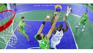 Qatar’s star cager Tanguy Ngombo prepares to shoot during the men’s 3X3 basketball semi-final of the 5th Asian Indoor and Martial Arts Games in Ashgabat, Turkmenistan. The Al Annabi cagers were no match for Iraq in the final of the men’s 3x3 basketball co