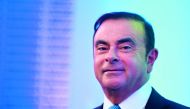 Renault-Nissan Chairman and CEO Carlos Ghosn looks on during a press confrence on the Renault strategic plan 