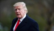 File photo of US President Donald Trump. Reuters 