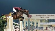 File pictures of an event at Al Shaqab Arena. 