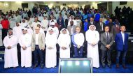 A group photo taken at Aspire Academy yesterday. Aspire Academy concluded its first Parents’ Meeting for the Academic Year 2017-2018. Parents of new students were welcomed by Ali Salem Afifa, Academy Deputy Director General, Badr Jassim Al Hay, Director o