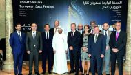 The General-Manager of the Cultural Village Foundation-Katara, Dr Khalid bin Ibrahim Al Sulaiti, with European Ambassadors, Dr Pasquale Salzano of Italy; Hans-Udo Muzel of Germany; Eric Chevallier of France; Metin Kazak of Bulgaria; Dr Willy Kempel of Aus