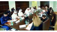 Fifth meeting of the Follow-up Committee on the execution of Doha Declaration held in Doha, yesterday.
