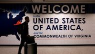 An international passenger arrives at Washington Dulles International Airport on June 26, 2017.  (Reuters / James Lawler Duggan) 