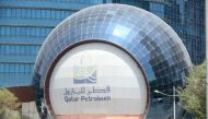 (File Photo) A view of Qatar Petroleum Headquarters in Doha, Qatar on July 4, 2017. ( Mohamed Farag - Anadolu Agency )