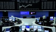 The German share price index, DAX board, is seen at the stock exchange in Frankfurt, Germany, October 30, 2017.  Reuters/Staff/Remote