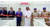 Minister of State for Defence Affairs H E Dr. Khalid bin Mohamed Al Attiyah, along with the National Defence Minister of the sisterly Republic of Turkey, Nurettin Canikli, and other dignitaries during the inauguration ceremony.
