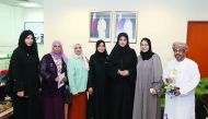 The educational delegation from Oman during their visit to Doha to review the projects of the Ministry of Education and Higher Education and its educational initiatives.
