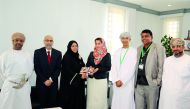 WISH senior management with Dr Mona Fahad Al Said, Assistant Vice-Chancellor for International Cooperation, Sultan Qaboos University, and organisers of the International Workshop on Food and Brain Health in Oman.