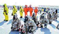 NCPW at Armed Forces yesterday conducted simulation exercise to face a chemical emergency with the aim to show Qatar’s readiness for facing chemical threats.