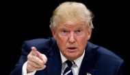 A file photo of US President Donald Trump. Reuters.