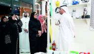 Souq Nama, NAMA Center’s first (2017) edition, inaugurated by Maryam Al Mannai, Acting Executive Manager of NAMA Center, at Festival City Qatar, yesterday.  Pic: Qassim Rahmatullah / The Peninsula