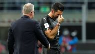 Soccer Football - 2018 World Cup Qualifications - Europe - Italy vs Sweden - San Siro, Milan, Italy - November 13, 2017 Italy’s Gianluigi Buffon looks dejected after the match REUTERS/Alessandro Garofalo
