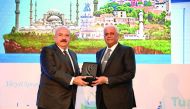 H E Abdullah bin Hamad Al Attiyah (right), Chairman of the Abdullah Bin Hamad Al-Attiyah International Foundation for Energy and Sustainable Development, at the 8th Bosphorus Summit in Istanbul.