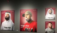 Visitors view some of the works on show at LeBlockade multimedia exhibition which opened yesterday at Katara Building 19 Gallery 2 as part of Ajyal Youth Film Festival 2017.    Pic: Raynald C Rivera / The Peninsula