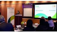 Noor Al Malki Al Jehani, Executive Director of Doha International Family Institute, opens the Expert Group Meeting.
