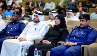Minister of Public Health H E Dr Hanan Mohamed Al Kuwari and other officials at the official launch of the Qatar Trauma Registry.