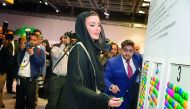 H H Sheikha Moza bint Nasser during the ‘I AM QF’ event. Pics: Aisha Almusalam