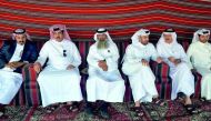 Senior officials from the Ministry of Municipality and Environment during the event. 