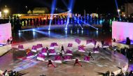 A troupe presenting cultural number. 