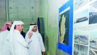 Prime Minister and Interior Minister H E Sheikh Abdullah bin Nasser bin Khalifa Al Thani yesterday paid an inspection visit to the water security mega strategic reservoirs project in Al Thumama.