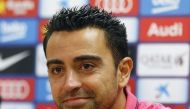 A file photo of Former Barcelona midfielder Xavi Hernandez. REUTERS/Gustau Nacarino 