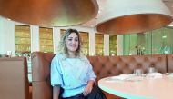 Renowned Moroccan fashion designer Meriam Belkhayat at a media event at Mondrian Doha.
