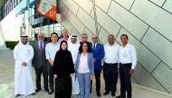 Officials and other dignitaries at the event.