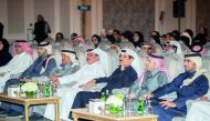 Minister of Transport and Communications H E Jassim bin Saif Al Sulaiti, State Minister H E Dr Hamad bin Abdulaziz Al Kawari and Sheikh Faisal bin Qassim Al Thani among other dignitaries at the event.